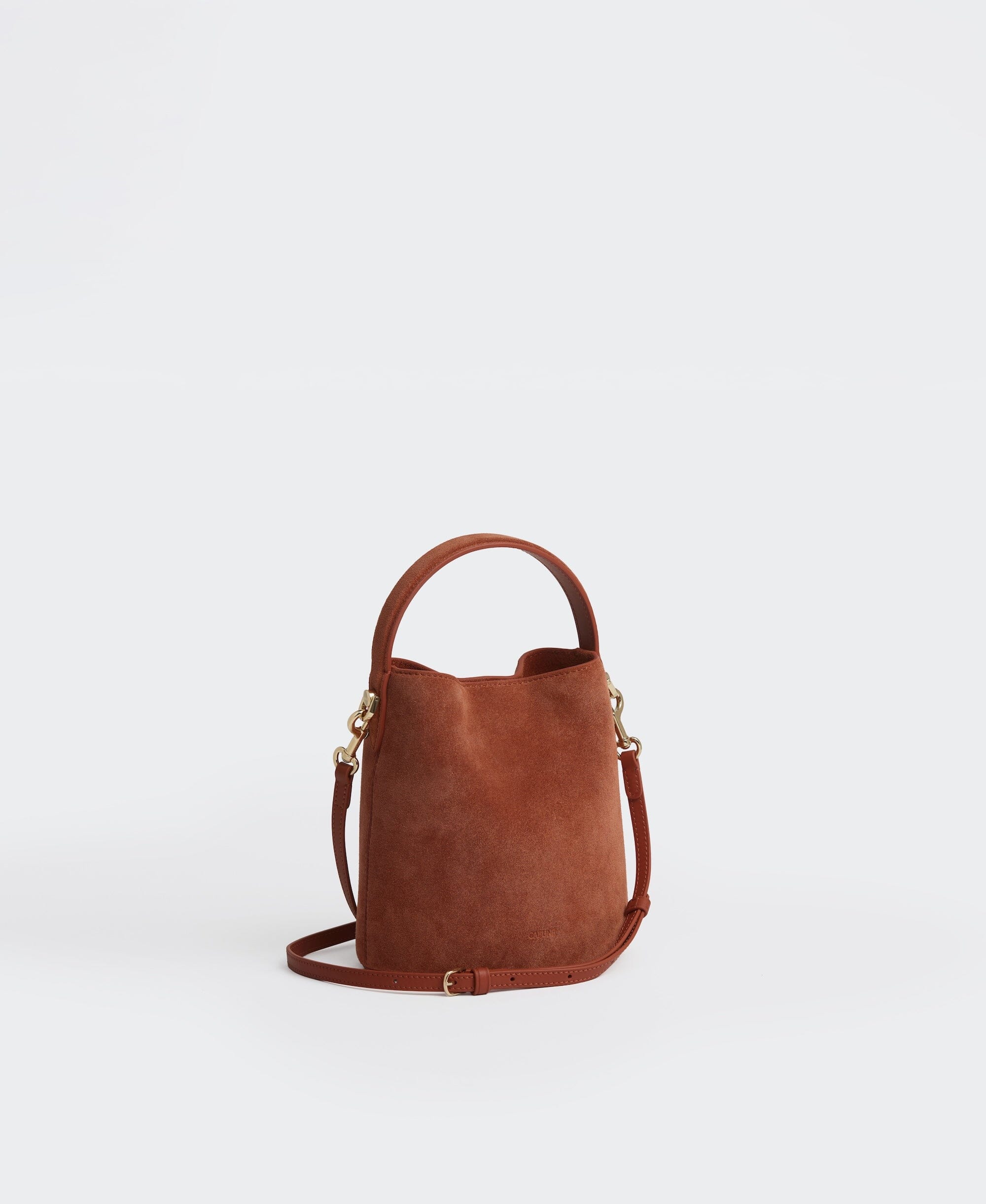 Mini Egg Bucket - Terracotta(Suede) - Image 4