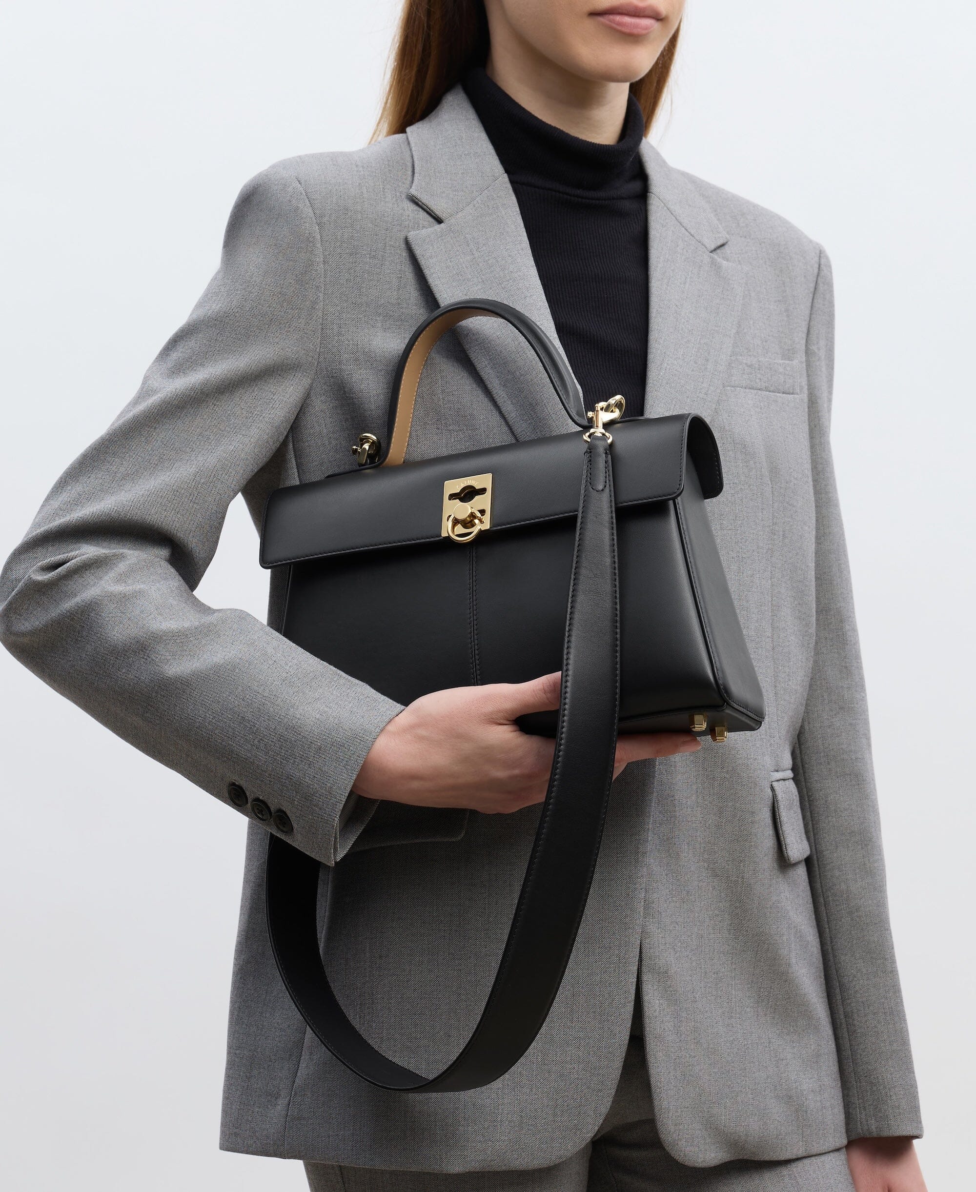 Wide Shoulder Strap - Black - Image 5